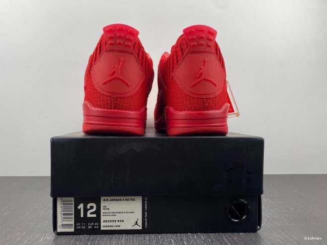 Cheap MAX Red 4 Flyknit Jordan AQ3559-600 Retro 0703